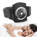 Anti Snoring Wristband Devices Anti-Snore Intelligent Snoring Solution Bracelet Infrared Effective Snore Stopper Aid Retainer for Men and Women with Battery 1-black