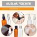 Amathings Travel Bottles Set - 100ml Refillable Containers for Liquids - Perfect for Hand Luggage - Durable Travel Cosmetics Bottles - Buy Online on GoSupps.com
