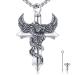 Urn pendants urn chain for ash 925 sterling syllable roses dragonfly kernel moonstone heart urn pendant memorial jewelry for women mom papa women ... dragon sword