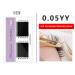 0.05 YY Shape Black Eyelash Extensions | Premade 2D Mink Lashes (12mm) | Soft Thick & Natural Volume Makeup - Buy Online on GoSupps.com