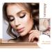 Alisesun 2 Pcs Tri-Color Concealer Cream Set with Brush - Color Correcting, Contour, Highlight, Dark Circle Concealer - Moisturizing & Long Lasting - Buy Online on GoSupps.com