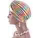 Morechioce Women Chemo Headscarf - Elegant Cotton Turban Hat for Ladies | Soft Sky Blue Summer Headwear & Wraps - Buy Online on GoSupps.com