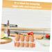 GLEAVI 2pcs Box Egg Carton Eggs Egg Holder Plastic Container Egg Storage Case Side Door Crisper re-usable - Buy Online on GoSupps.com