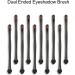 Double-sided Eyeshadow Brush Eyeshadow Applicator Brush Easy to Color 20 Pieces Soft Hair for Daily Use - Buy Online on GoSupps.com