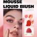 Long Lasting Liquid Blush Stick - Coral Shade | Creamy Soft Cheek Blusher | Multi-purpose Makeup | Natural Smooth Pigmented Formula - Buy Online on GoSupps.com