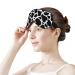 Cow Print Sleep Mask - Adjustable Elastic Strap Night Blindfold for Men and Women - Buy Online on GoSupps.com