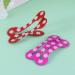 STOBOK 20pcs Mini Pet Hair Clip Bone-Shaped Snap Bows for Dogs and Cats - Grooming Topknot Bows for Parties and Birthdays - Random Color - Buy Online on GoSupps.com