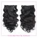 Body Wave Clip In Hair Extensions for Black Women - Natural Black Human Hair 16 Inch 8pcs 135g/set - Buy Online on GoSupps.com