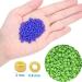 EuTengHao Glass Seed Beads Kit - 14400pcs, DIY Jewelry Making Supplies with 0.5mm string - 24 Colors - Buy Online on GoSupps.com