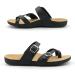 Zullaz Heidi Orthotic Sandals for Women - Biomechanical Arch Support - Black, Size 9 - Buy Online on GoSupps.com