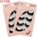 JZK 8 pairs 1.6cm long thick fluffy 3D false eyelashes set reusable fake mink eye lashes with eyelash applicator tweezers G106 G106 1.6cm - Buy Online on GoSupps.com