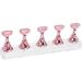 TYTOGE Nail Art Display Practice Stand Magnetic Nail Fingernail Tip Holder Manicure Set Tool for Home DIY Beginner Salon Supplies (Rose Pink) - Buy Online on GoSupps.com