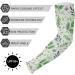 Dussdil Spring Leaves Butterflies Arm Sleeves | UV Sun Protection Cooling Sleeves with Thumb Hole for Garden Farm | Men Women - Buy Online on GoSupps.com
