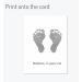 Inkless Hand & Footprint Kit for Newborns - Baby Shower Gift for Mum | Includes Ink Pads and Wipes | Silver Keepsake - Buy Online on GoSupps.com