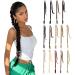 prinfantasy Hair Extensions for Braiding DIY Braid Ponytail Extension Long Straight 33" Ponytail Hair Extensions Natural Invisible Resistant Fiber Soft Natural Black Brown MW262 MW262 33 inch - Buy Online on GoSupps.com