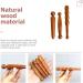 Buy Gleavi 3-in-1 Foot & Neck Massage Device | Wooden Thai Massage Tools for Reflexology & Trigger Point Relief - Buy Online on GoSupps.com