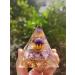 Crystal Energy Tower - Nature Reiki Chakra Orgone Pyramid for Courage and Stress Relief - Buy Online on GoSupps.com
