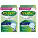 Polident Overnight Whitening Denture Cleanser - Pack of 2 - 120 Tablets
