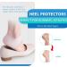 Buy Heel Protectors & Plantar Fasciitis Relief Gel Cups Cushions for Blisters Cracked Feet & Spurs Soft Support for Men & Women - Buy Online on GoSupps.com