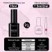 TOMICCA Nail Tips and Glue Gel Kit - 500PCS Coffin Soft Gel Tips + UV LED Lamp + 15ML 4 In 1 Nail Glue Gel - Professional Acrylic Nail Extension Kit for Easy DIY Nail Art - Buy Online on GoSupps.com