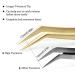 Professional Eyelash Extension Tweezers - Stainless Steel 45 Mega Curved Angled Fine Tip Tweezer for Volume Lashes - Gold Tweezer for Precision Application - 17mm - Eye Lash Extensions Supplies - Buy Online on GoSupps.com