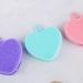 FOMIYES Heart Shaped Face Brush Silicone Face Scrubber Face Scrubber Exfoliator Brush Double Side Face Brush Manual Exfoliating Brush Face Wash Brush Silica Gel Cleaner Handheld - Buy Online on GoSupps.com