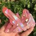Natural Crystal Rough 250-300g Natural Quartz Cluster pinkl SpecimenElectroplating Coated Stone Home Decoration Craft Can be Used for - Buy Online on GoSupps.com