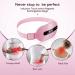 Menstrual Heating Pad - Back Pain Relief with Heat & Massage Modes - Portable Electric Belly Wrap for Women and Girls in Pink - Buy Online on GoSupps.com