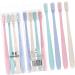 Partykindom 4 Boxes of 8 Travel Toothbrushes - Portable Dental Care Brushes for Camping & Travel - Buy Online on GoSupps.com