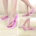 Hysagtek 12 Pairs Disposable Foam Flip Flops - Random Color | Lightweight Slippers for Shower, Pedicure, Beach - Buy Online on GoSupps.com