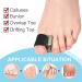 Bunion Toe Separators 2 Pair - Gel Spacers for Big Toe Straightening and Pain Relief (Small) - Buy Online on GoSupps.com
