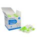 Argomax oral sponges swab 100 pcs oral care sponge cleaning mouth swimming oral hygiene sponge oral care tabper cotton swabs mouthfare foam for oral hygiene green.100 pieces jagged green