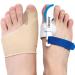 Bunion Corrector Big Toe Separators  Heasoy Bunion Pain Relief for Hallux Valgus Corrector  Bunion Splints for Bending Toe  Overlapping Toe  Turf Toe (2 Pair  0% BPA)