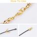 CHGCRAFT 100pcs 304 Stainless Steel Bead Tips Golden Calotte Ends for Jewelry Making DIY - 8x4mm - Buy Online on GoSupps.com