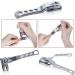 Rotating Nail Clippers Stainless Steel Fingernail & Toenail Trimmer Rotary Nail Cutter Head Manicure Tool (Color : S Size : 2pc) 2pc S - Buy Online on GoSupps.com
