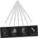 Hemoton 12pcs Stainless Steel Ear Spoon Kit - Ear Cleaning Tool Set for Ear Wax Removal - Buy Online on GoSupps.com