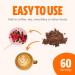 Organic Chaga Mushroom Extract Powder - USDA Certified - 60g - Natural Supplement for Coffee, Tea, Smoothies - Real Fruiting Body, No Fillers - Buy Online on GoSupps.com
