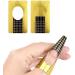 300Pcs Nail Art Extension Tips BetterJonny Golden Nail Extension Forms Guide Stickers for Acrylic UV Gel DIY Nail Art Manicure Tool - Buy Online on GoSupps.com