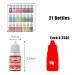 Highly Concentrated Food Color Gel Set - 21 Vibrant Colors for Baking Decorating and DIY Crafts | 6g Bottles - Perfect for Cakes Cookies Macarons and More! - Buy Online on GoSupps.com
