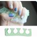 Gel Toe Separator 4PCS for Nail Varnish, Green & Translucent Toe Dividers/Spacers - Nail Art Pedicure Manicure Accessories - Buy Online on GoSupps.com