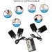 Pulse Massager - Reusable Electric Muscle Stimulator with Replacement Pads for Ultimate Pain Relief | International Shipping - Buy Online on GoSupps.com