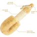 Natural Sisal Dry Body Skin Brush for Exfoliating, Cellulite Reduction and Improved Circulation - Non-Shedding Tight Fibers - Buy Online on GoSupps.com
