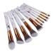 10-Piece Makeup Brush Set | Complete Blush Brushes & Beauty Tools for Flawless Application - International Shipping Available - Buy Online on GoSupps.com