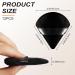 Triangle Setting Makeup Powder Puffs - Reusable Face Powder Puff Sponges for Pressed Powder Wet Dry Make Up Tool for Loose Powder or Foundation (6 Black + 6 White) - Buy Online on GoSupps.com
