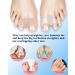 GRODE Bunion Toe Separators - Soft Gel Bunion Corrector for Women Men - Toe Spacers for Feet - Elasticity Hammer Toe Straightener - 4 Nylon + 4 Gel - Buy Online on GoSupps.com