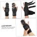 FRCOLOR Hand Protector Splint - Sports Finger Stabilizer for Joints & Fractures | 1pc Black Right | International Shipping - Buy Online on GoSupps.com