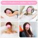 ACWOO Cooling Eye Mask with Gel Beads | Hot Cold Therapy for Puffy Eyes, Migraine Relief, Dark Circles - Reusable | Swollen Eyes, Sinus Pain - B Pink - Buy Online on GoSupps.com