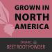 Herb Affair Organic Beet Root Powder - Natural Nitric Oxide Booster - USDA Organic Non-GMO Superfood Juice Powder - 300g - Buy Online on GoSupps.com
