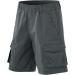 CQR Kids Youth Pull on Cargo Shorts - Outdoor Hiking Shorts - Driflex Charcoal Large - Buy Online on GoSupps.com