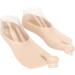 Bunion Corrector Toe Separator Socks - Ergonomic, Soft & Breathable for Women - Portable for Travel - Skin Color - Buy Online on GoSupps.com